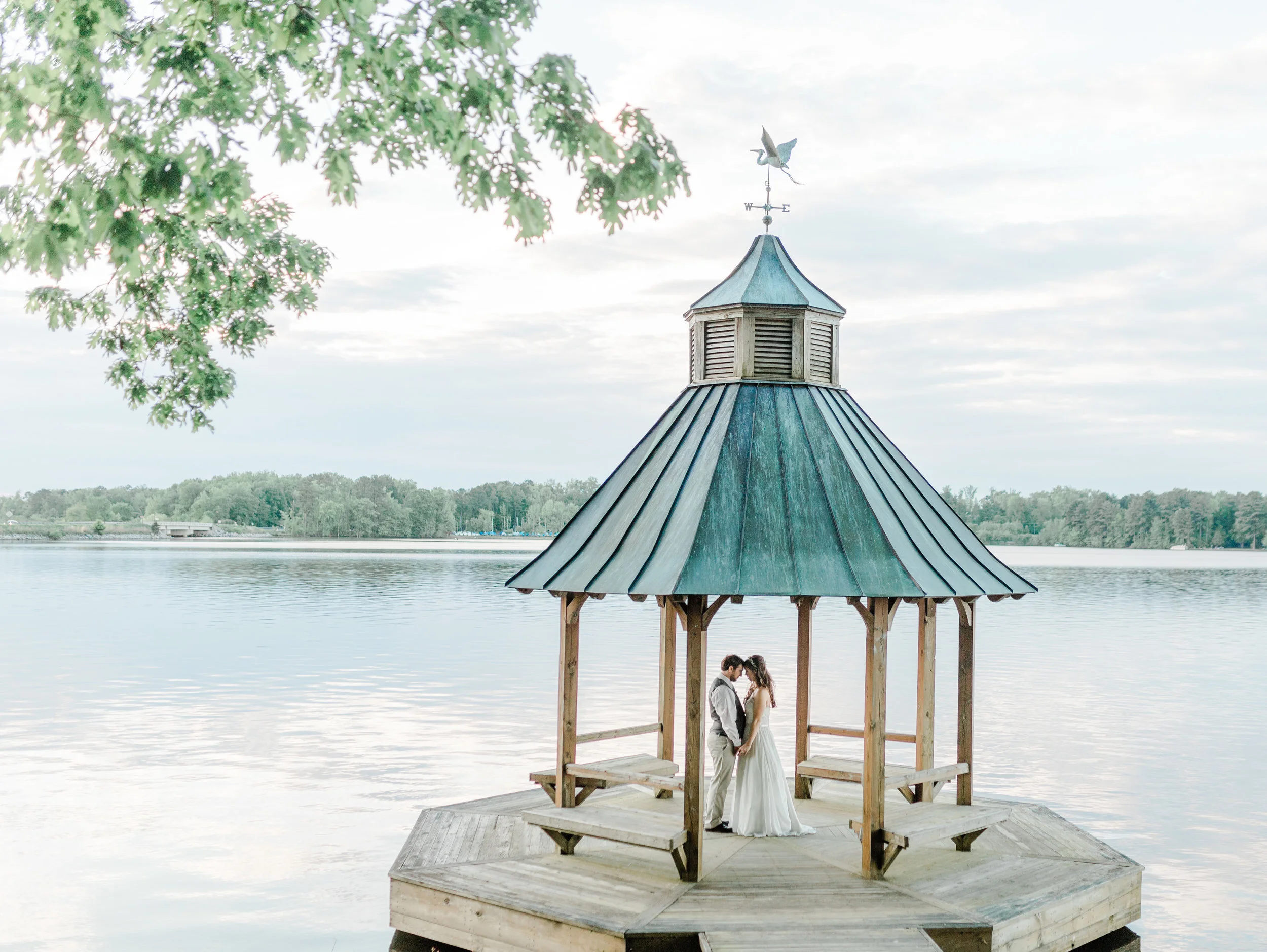 Celebrations at the Reservoir Wedding | Eco-friendly Green Wedding