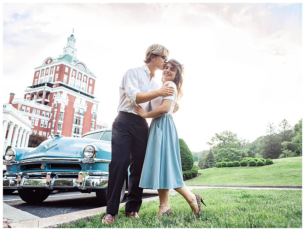 Omni Homestead Wedding Photography | Couple's Portrait Session