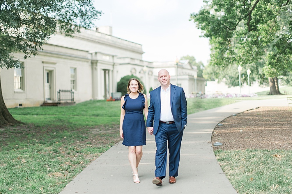 Richmond Engagement Photos at VMFA and Libby Hill Park