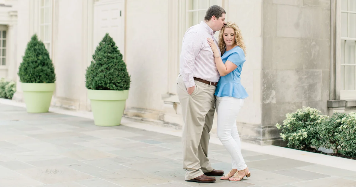 Richmond Engagement Photos at VMFA and Virginia State Capitol