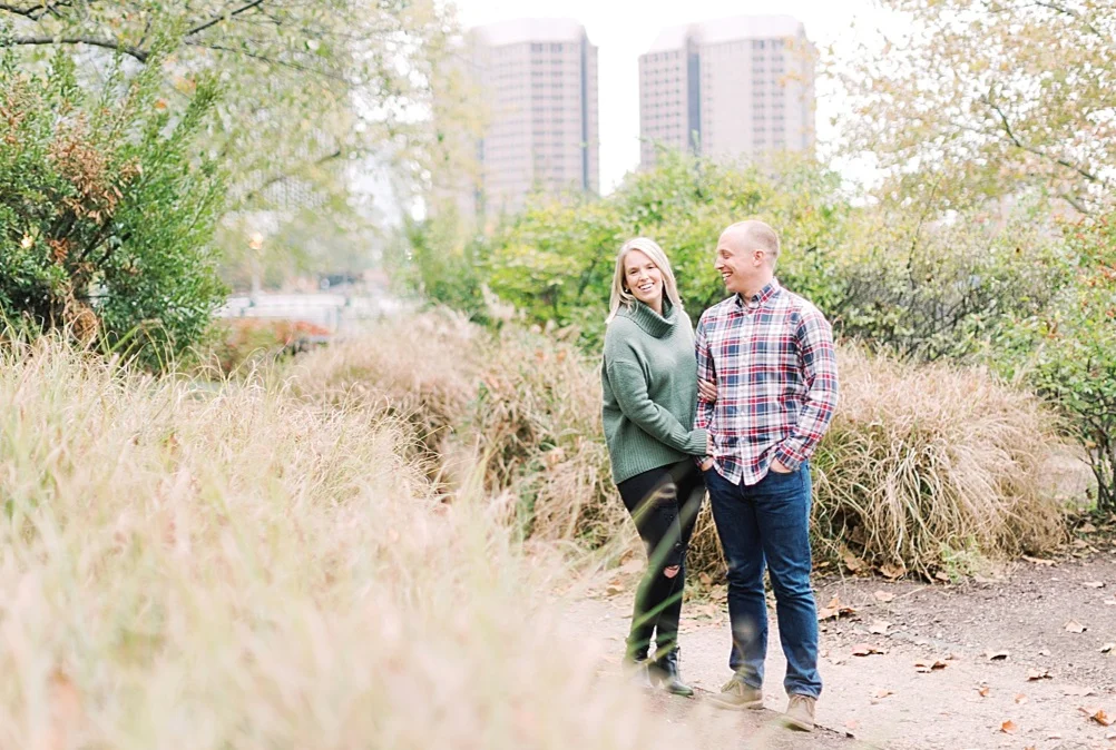 Belle Isle Engagement Photos in The Fall 