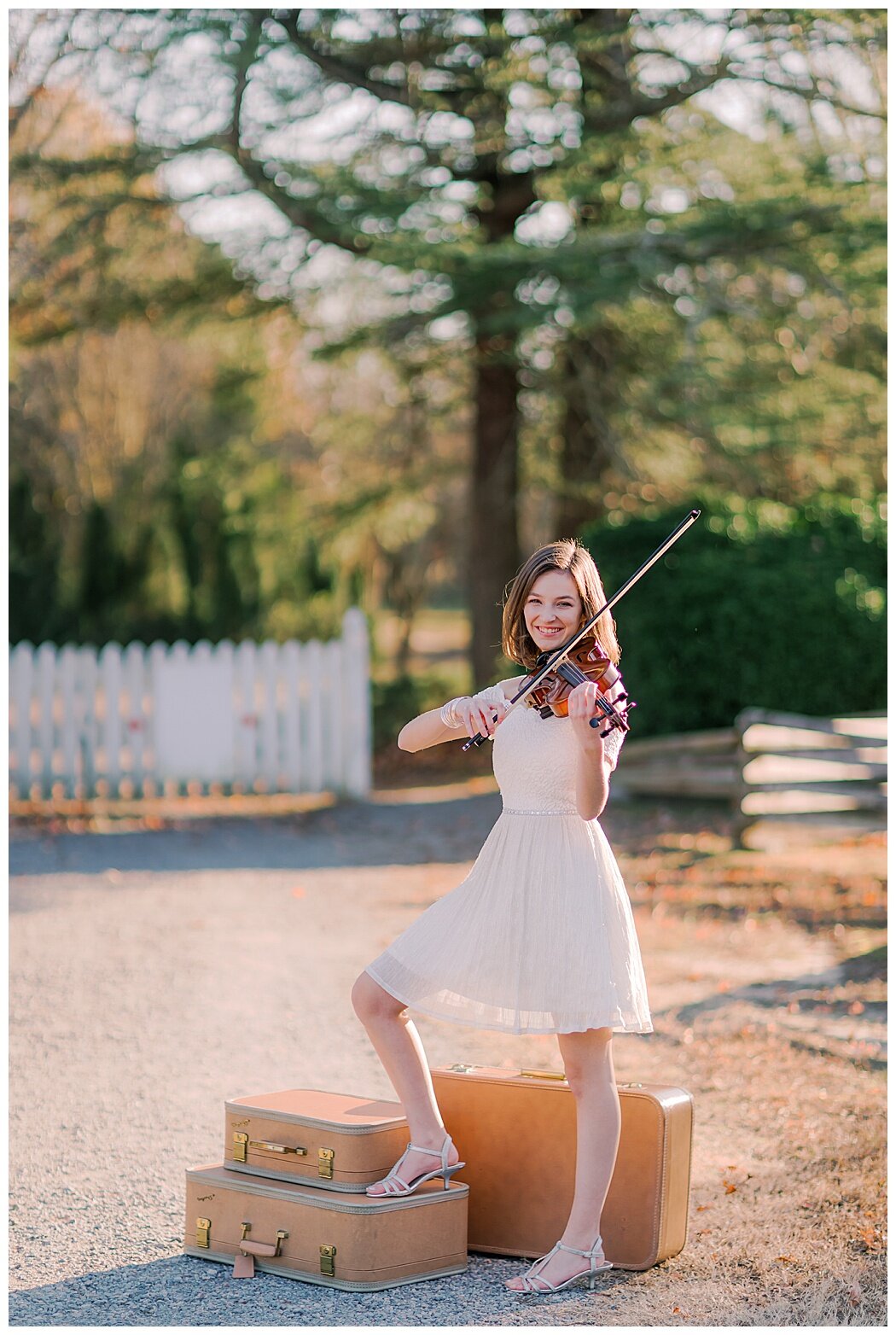 Mechanicsville Senior Portraits at Rural Plains