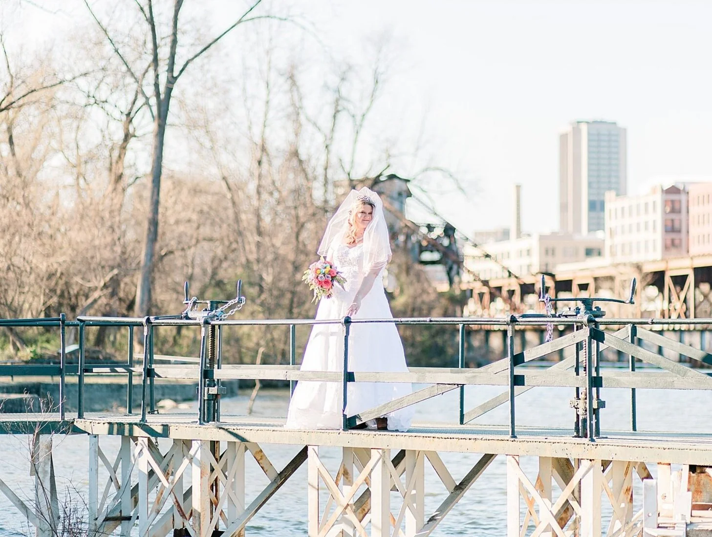 Shiplock Park Bridal Portraits - Virginia Wedding Photographer