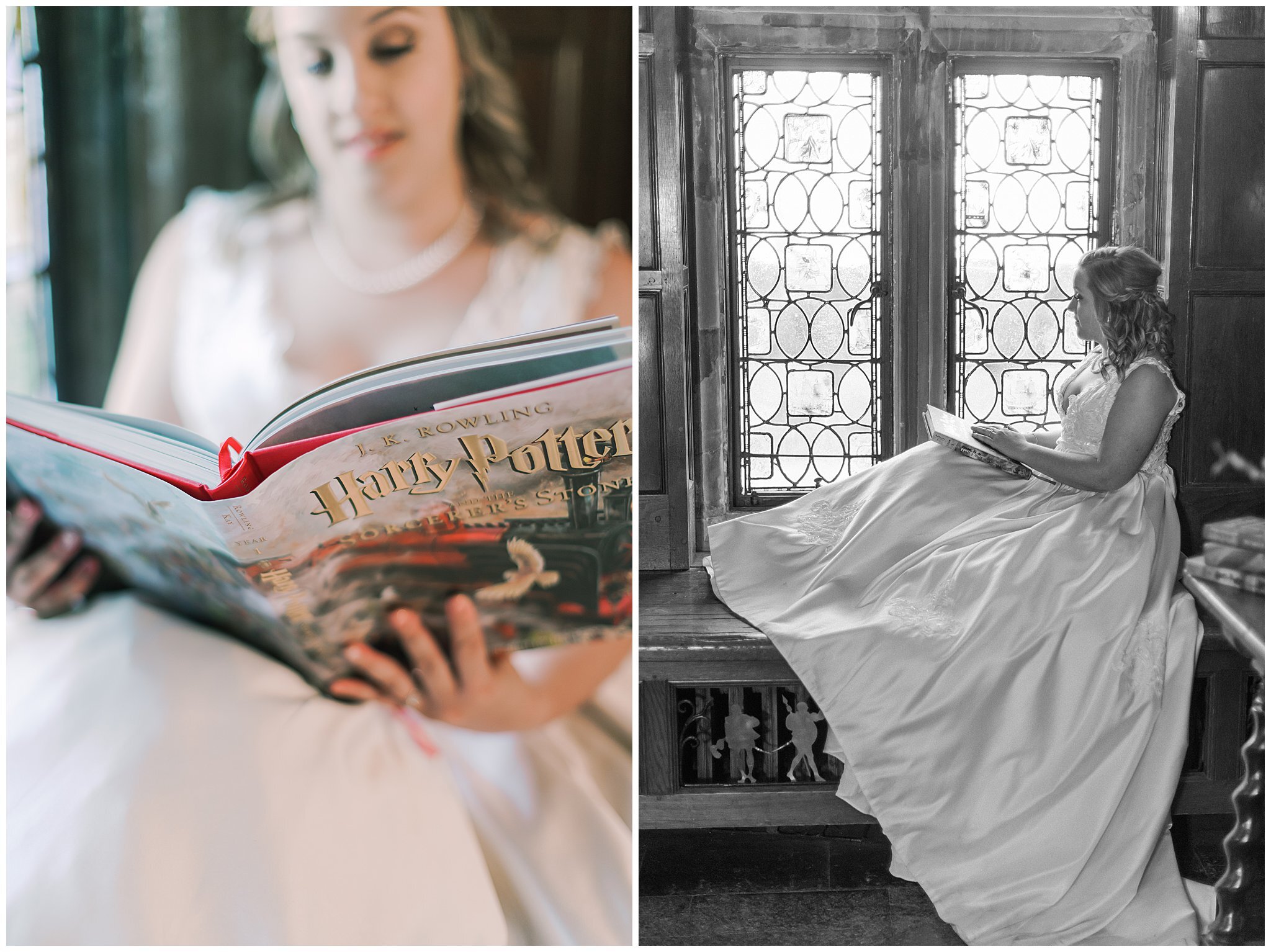 Virginia House Bridal Portraits | Richmond Wedding Photography | Harry Potter Bride