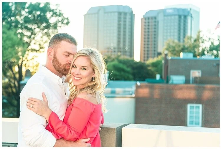 Richmond Engagement Portraits at Shockoe Bottom and The Capitol 