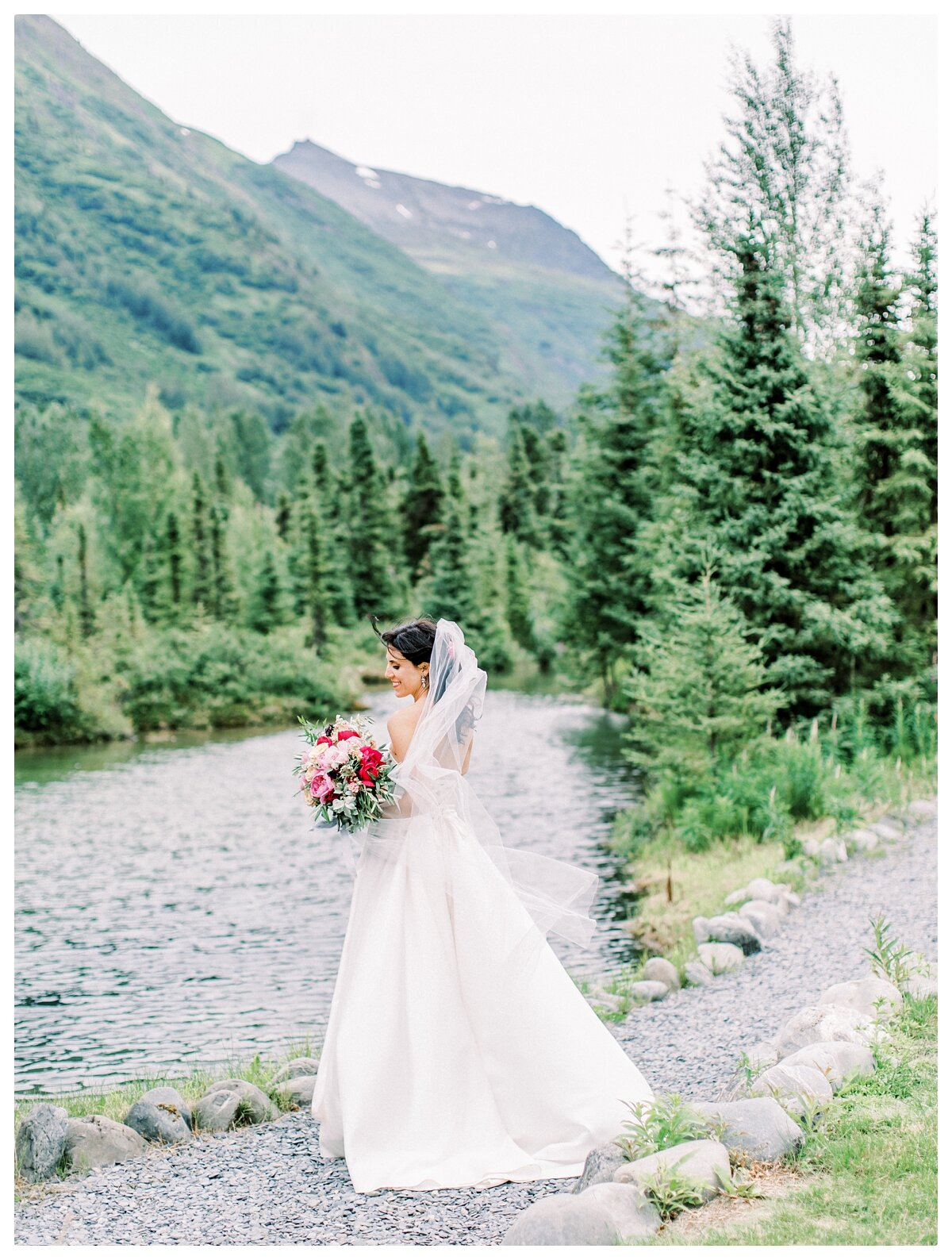 Destination Wedding Photographer | Alaska Wedding Inn at Tern Lake