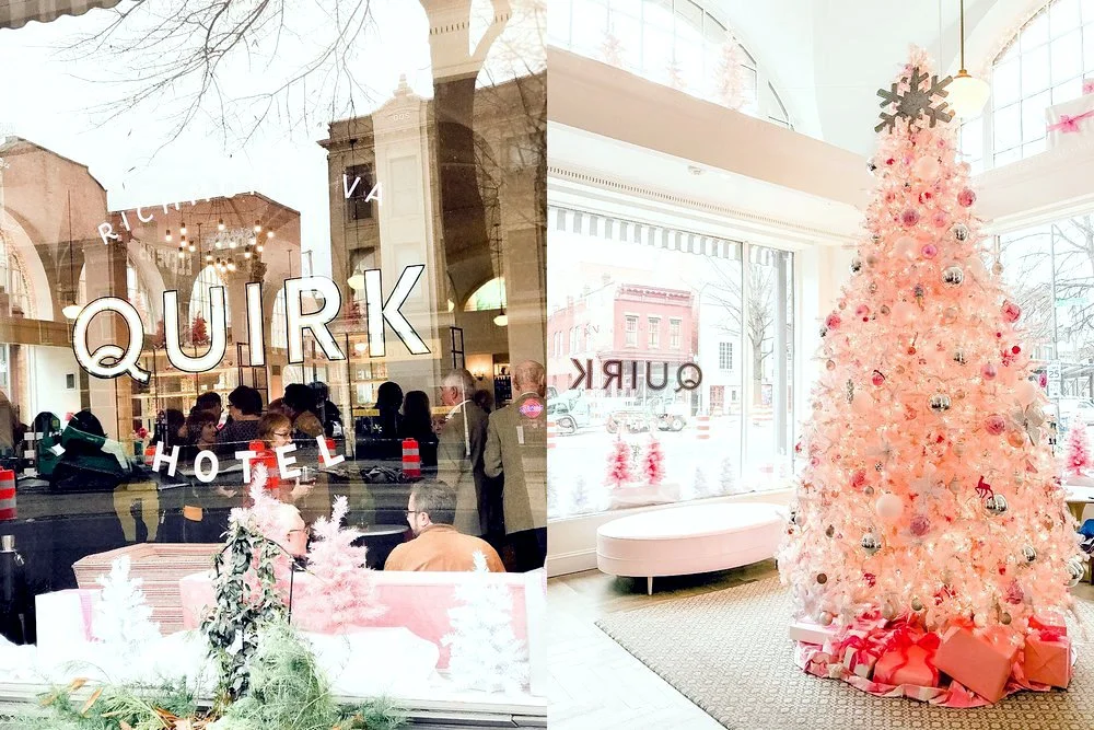 Photos with Friends at Quirk Hotel - Richmond, VA