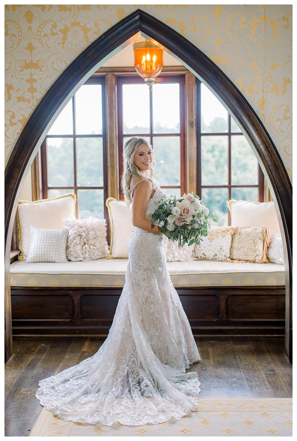 Dover Hall Wedding Bridal Portrait