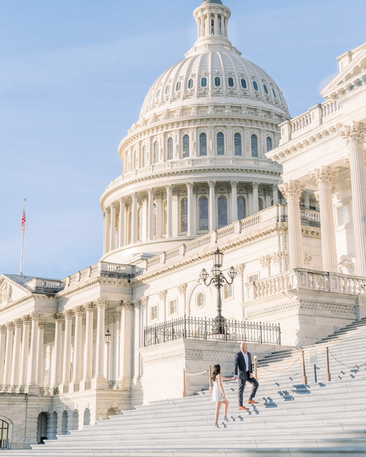 I had the best time capturing DC engagement photos for Lizzie and Eric on Capitol Hill! (And that&rsquo;s saying something, because I&rsquo;m not usually a morning person!🤣)

Way too many favorites to share here, so look for part two on my Instagram