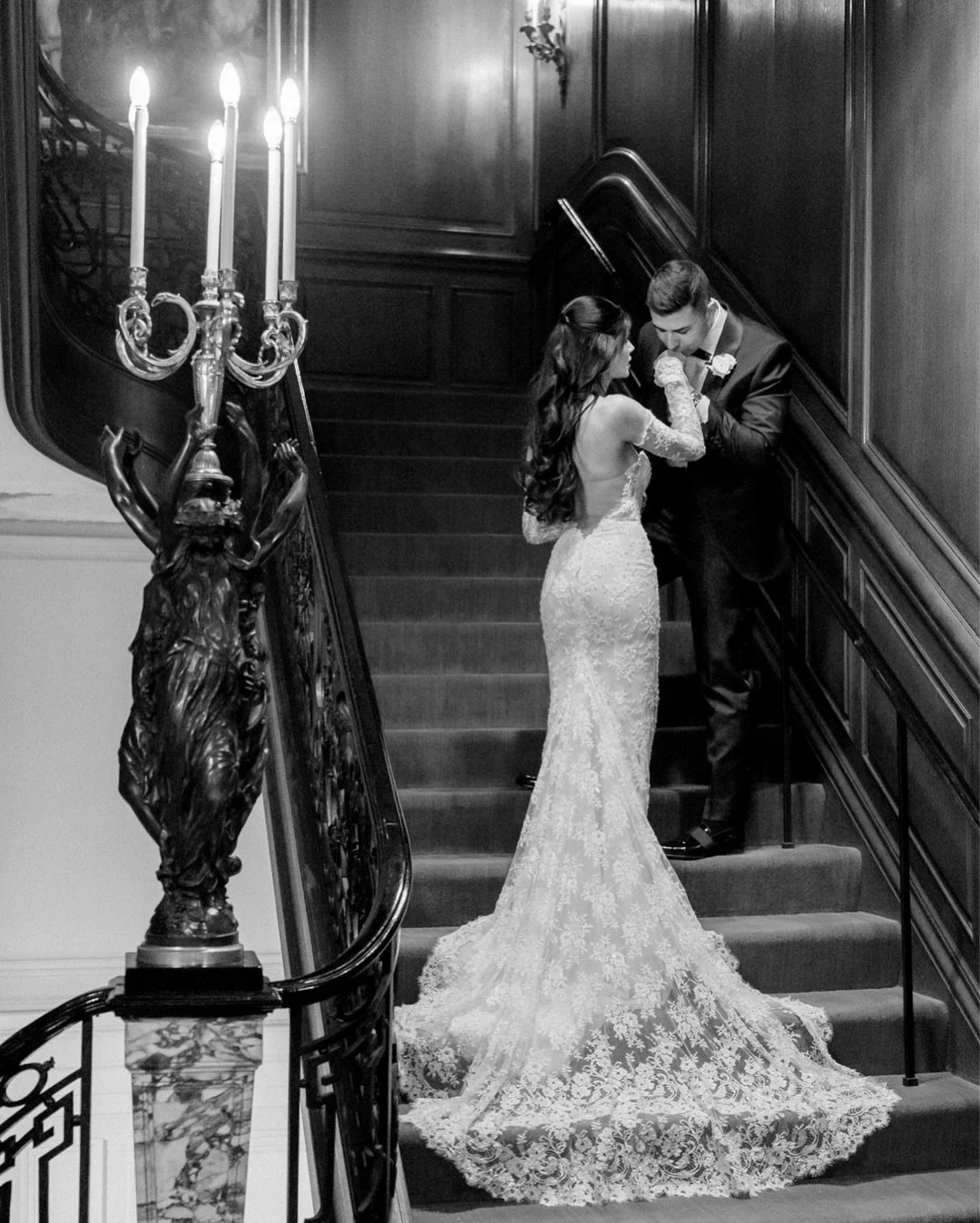 Celine &amp; Danny&rsquo;s wedding couldn&rsquo;t have been more beautiful. Even the snow and ice waited until their day was over, so it wouldn&rsquo;t ruin their perfect day.❄️
⠀⠀⠀⠀⠀⠀⠀⠀⠀
Ceremony venue | @goodnewsonthehill
Reception venue | Cosmos C