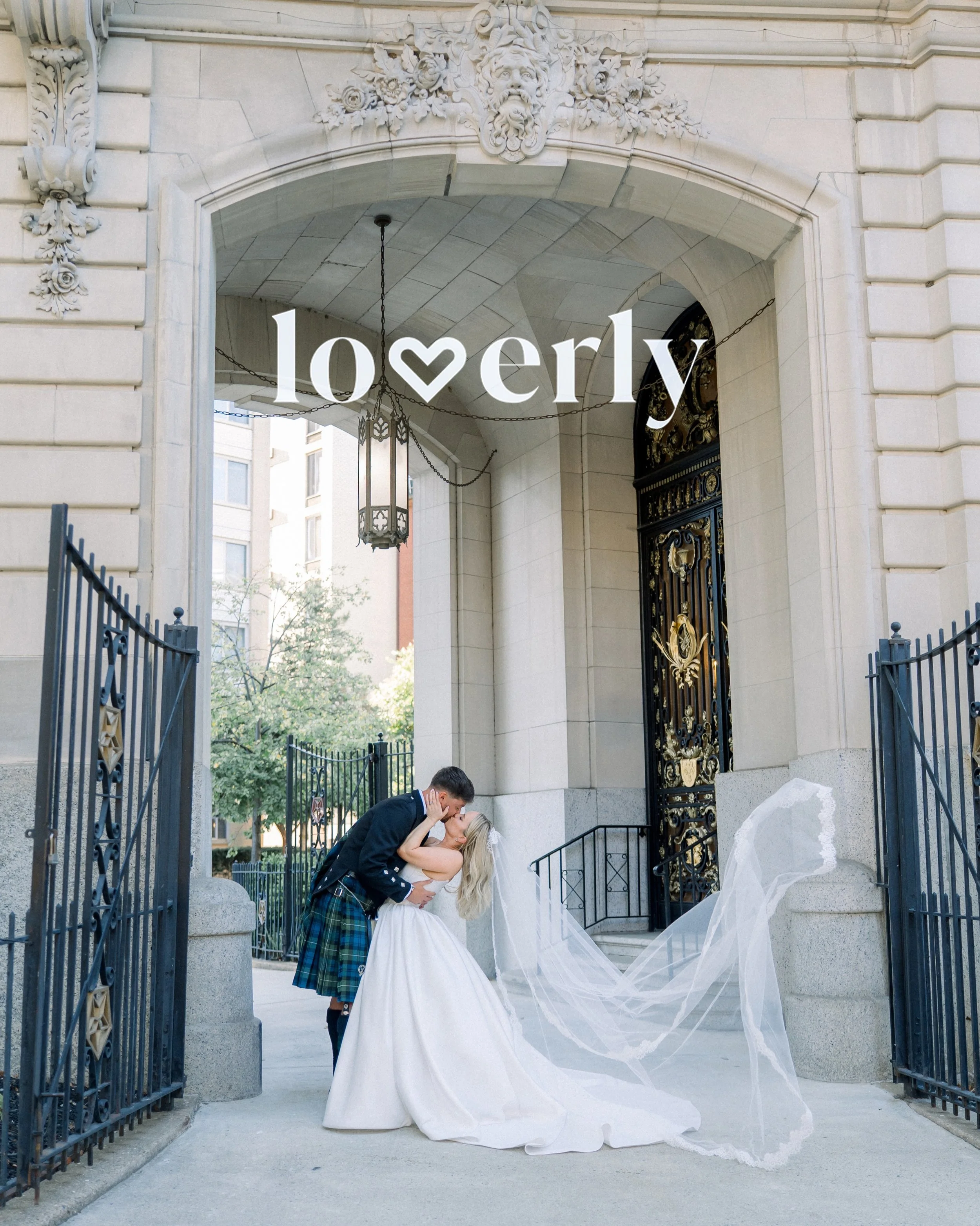 Thanks so much to @loverly for featuring Katie &amp; Cyrus&rsquo; story and photos from their truly beautiful day.
(Link in stories.)

Thanks to the couple and their stellar team:

Getting Ready Venue | @dupontcirclehotel
Venue | @thePerryBelmontHous