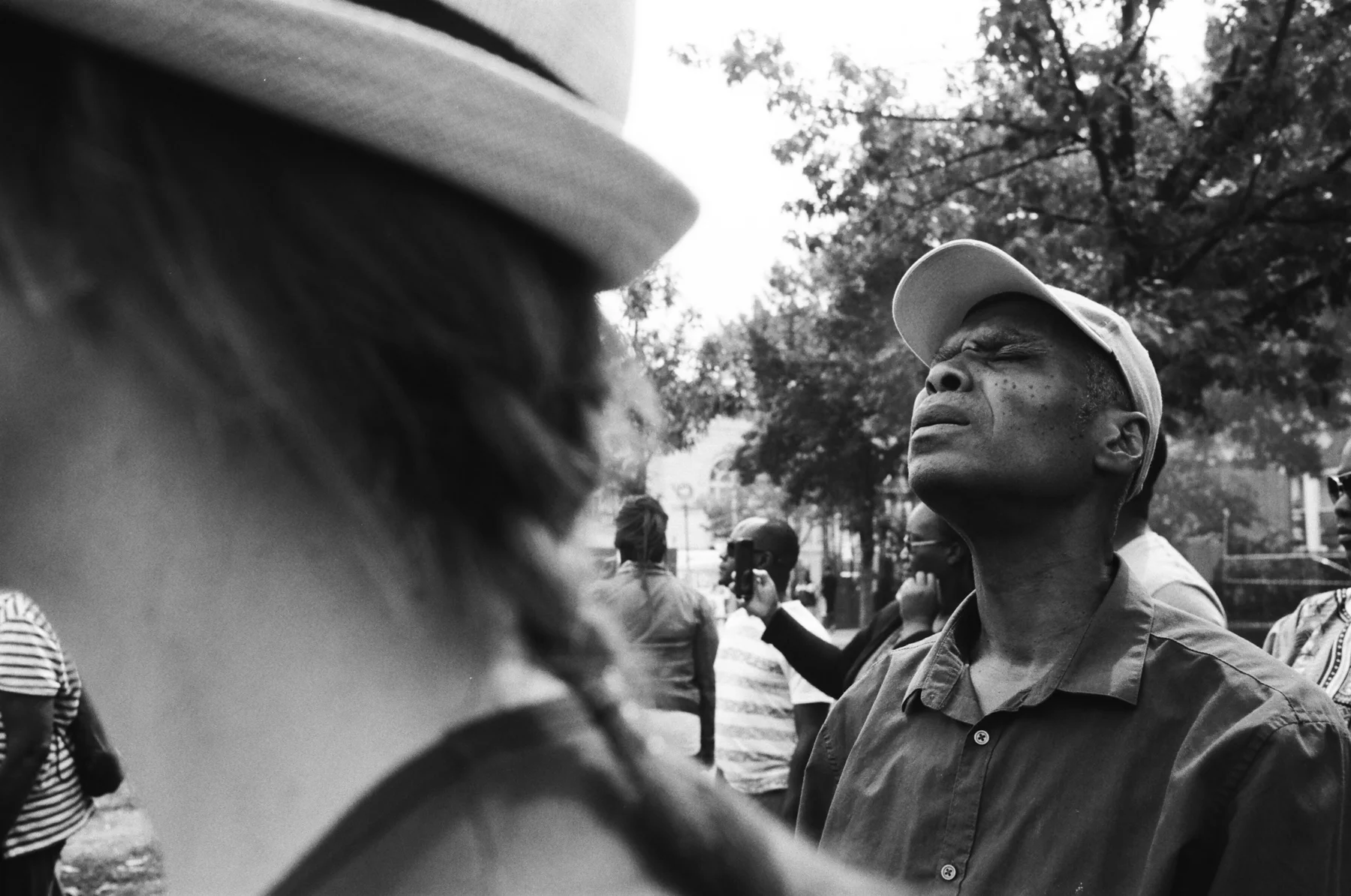 Labor Day on Eastern Parkway. Crown Heights, Brooklyn