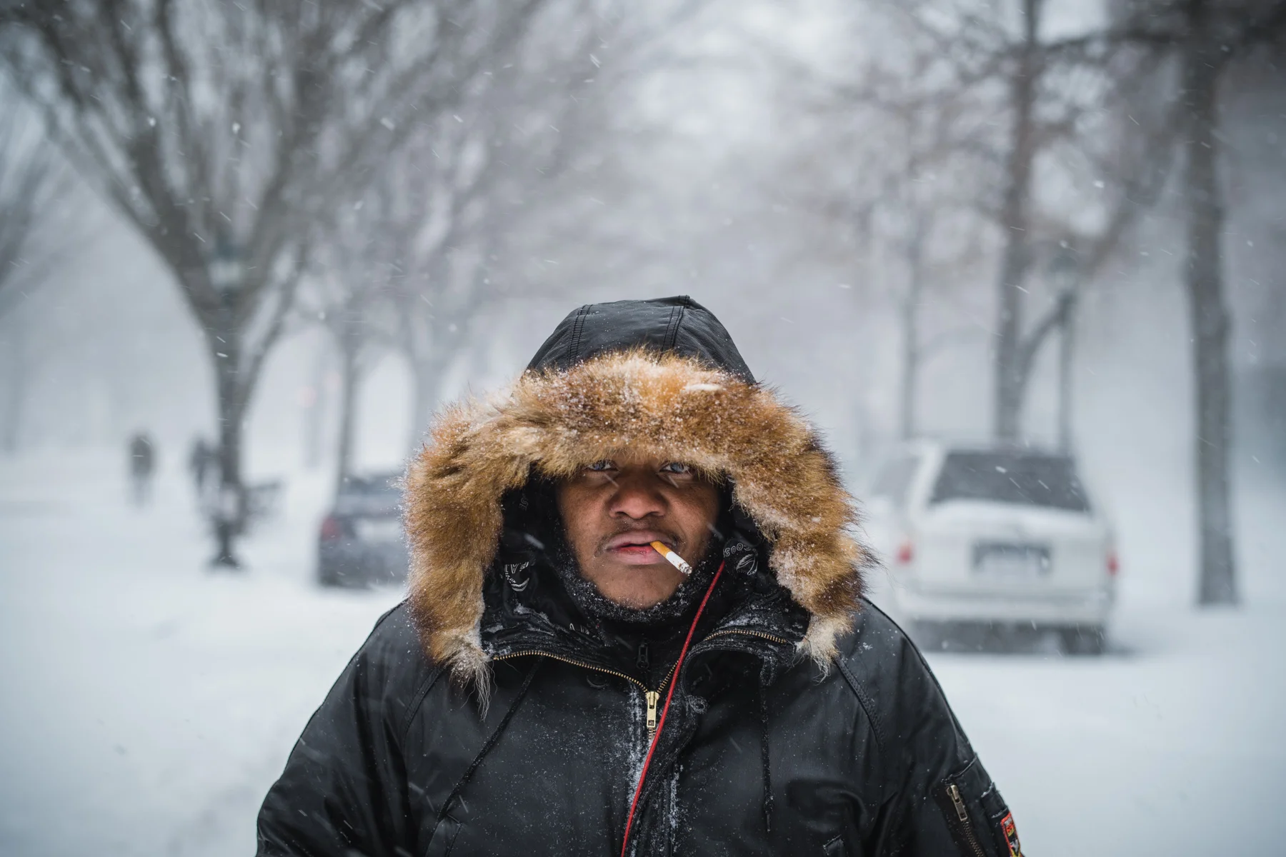 Bomb Cyclone. Brooklyn, NY 2018