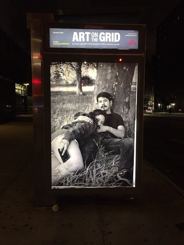   “Art on the Grid” public exhibition, commissioned by Public Art Fund.  