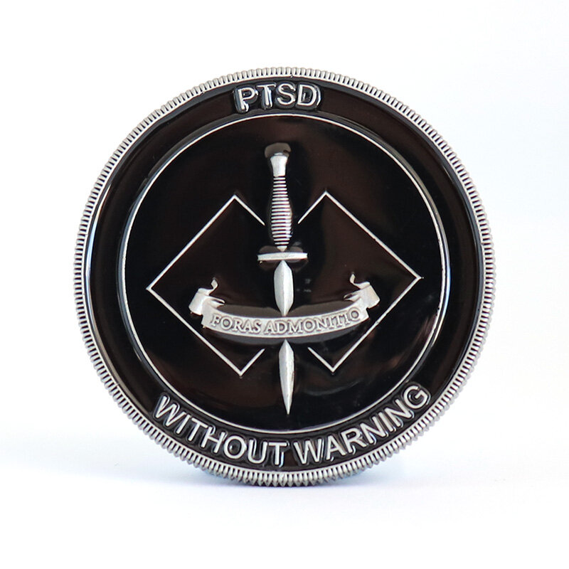 PTSD – Cam's Cause: Silver (Front)