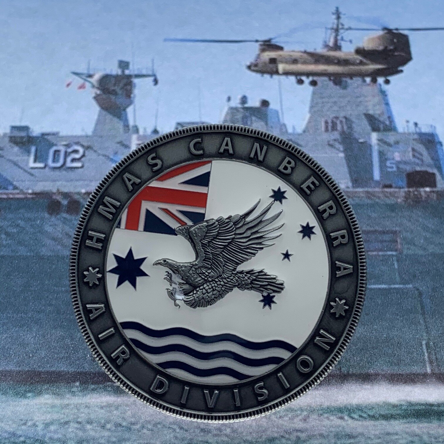 HMAS Adelaide - Front