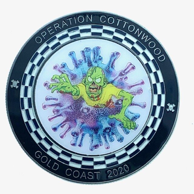 Operation COTTONWOOD - Gold Coast 2020 - Front