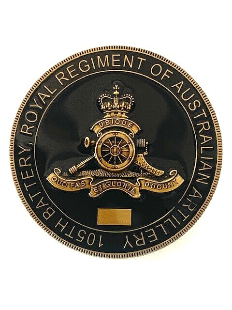 105th Battery, Royal Regiment of Artillery - Back