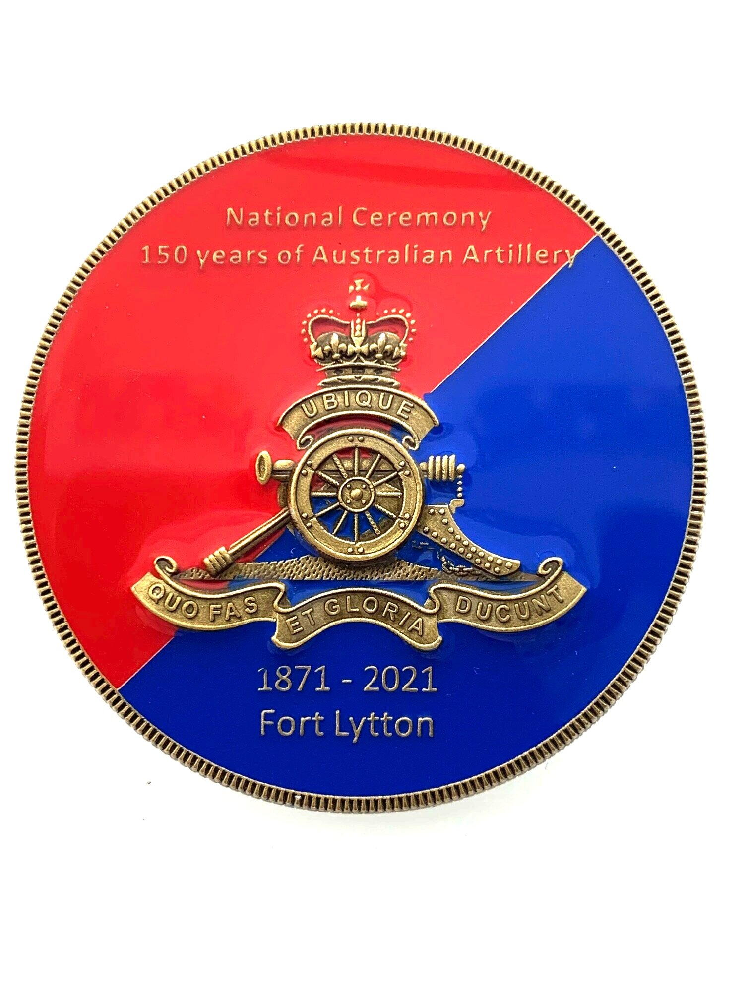 150 years of Australian Artillery - Front