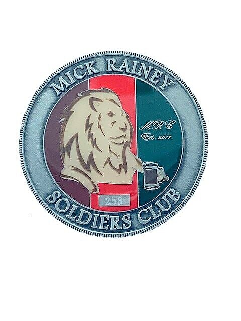 1st Armoured Regiment - Mick Rainey Soldiers Club - Front