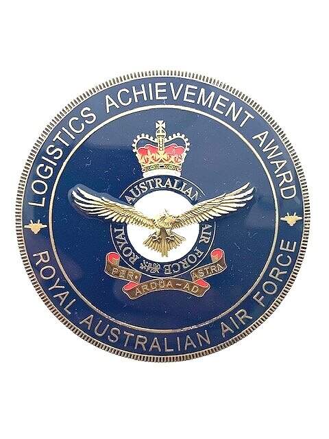 Logistics Achievement Award - RAAF - Front