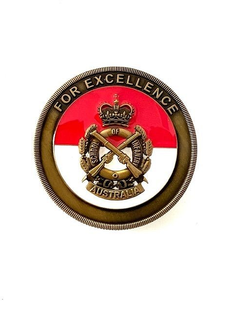 School Of Infantry - For Excellence - Front
