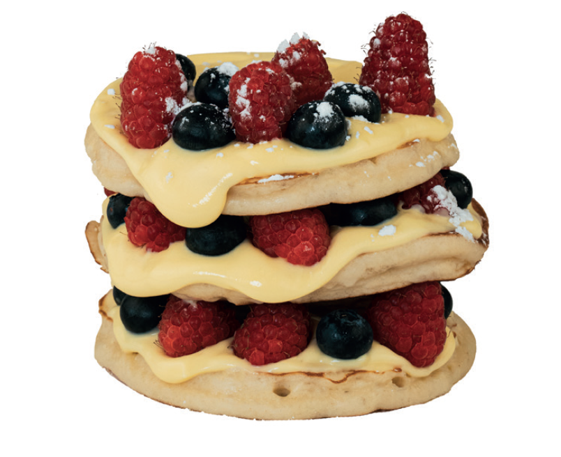 Fruit & Cream Pancake