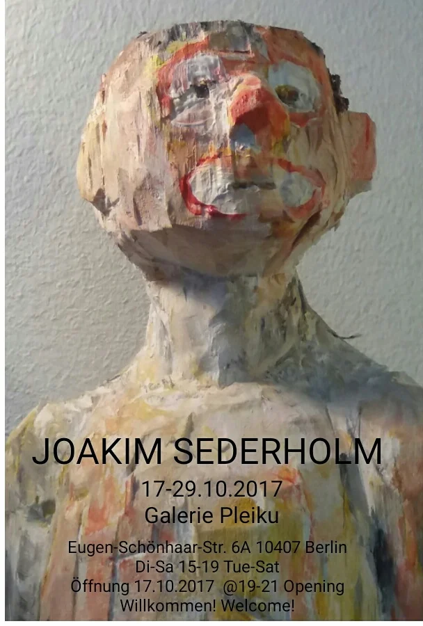 Text inför utställningen på Galerie Pleiku, Berlin nu på hösten