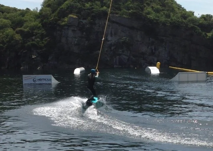 Kernow Wake Park, me riding