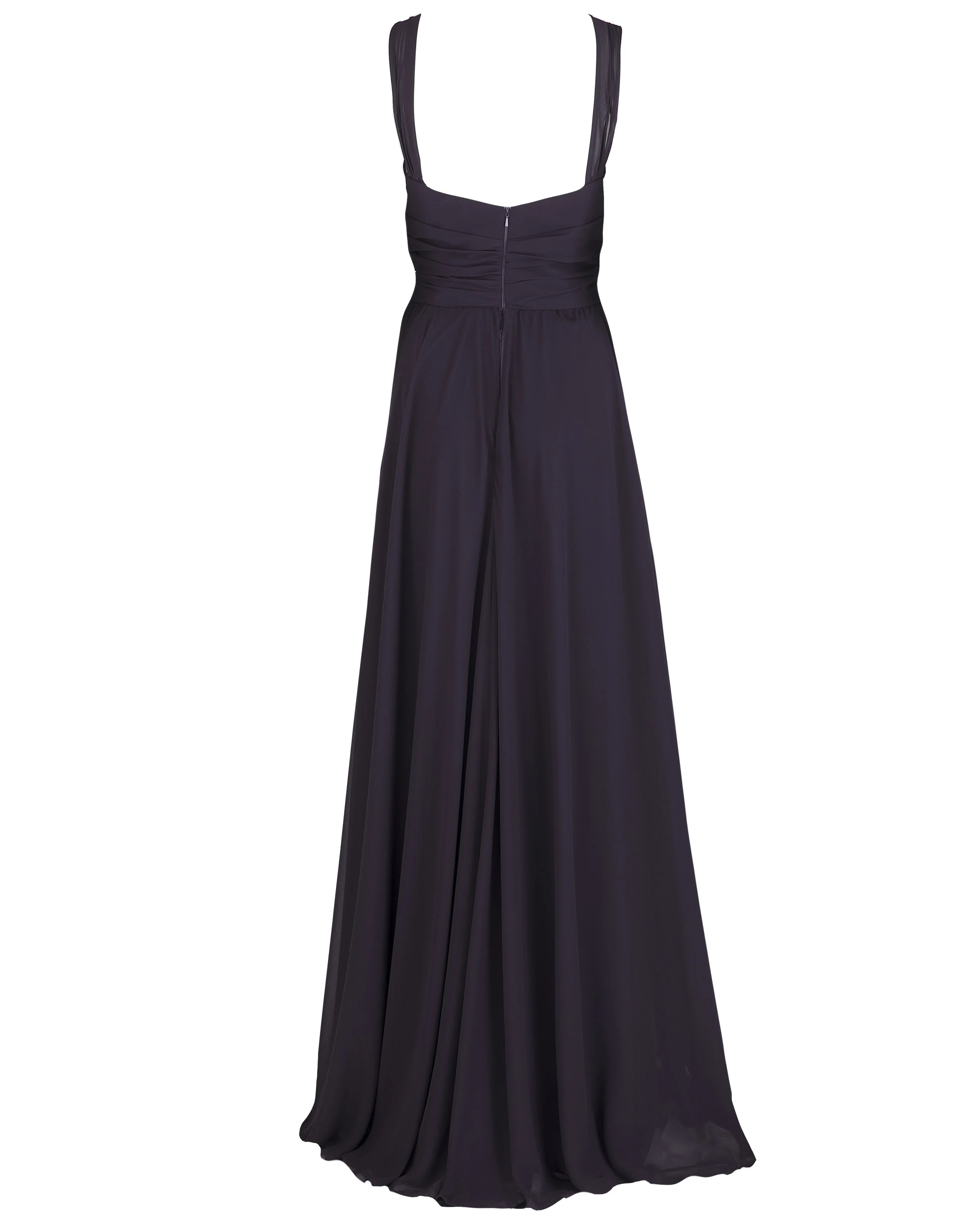 Amsale Rei GB035F Flat Chiffon