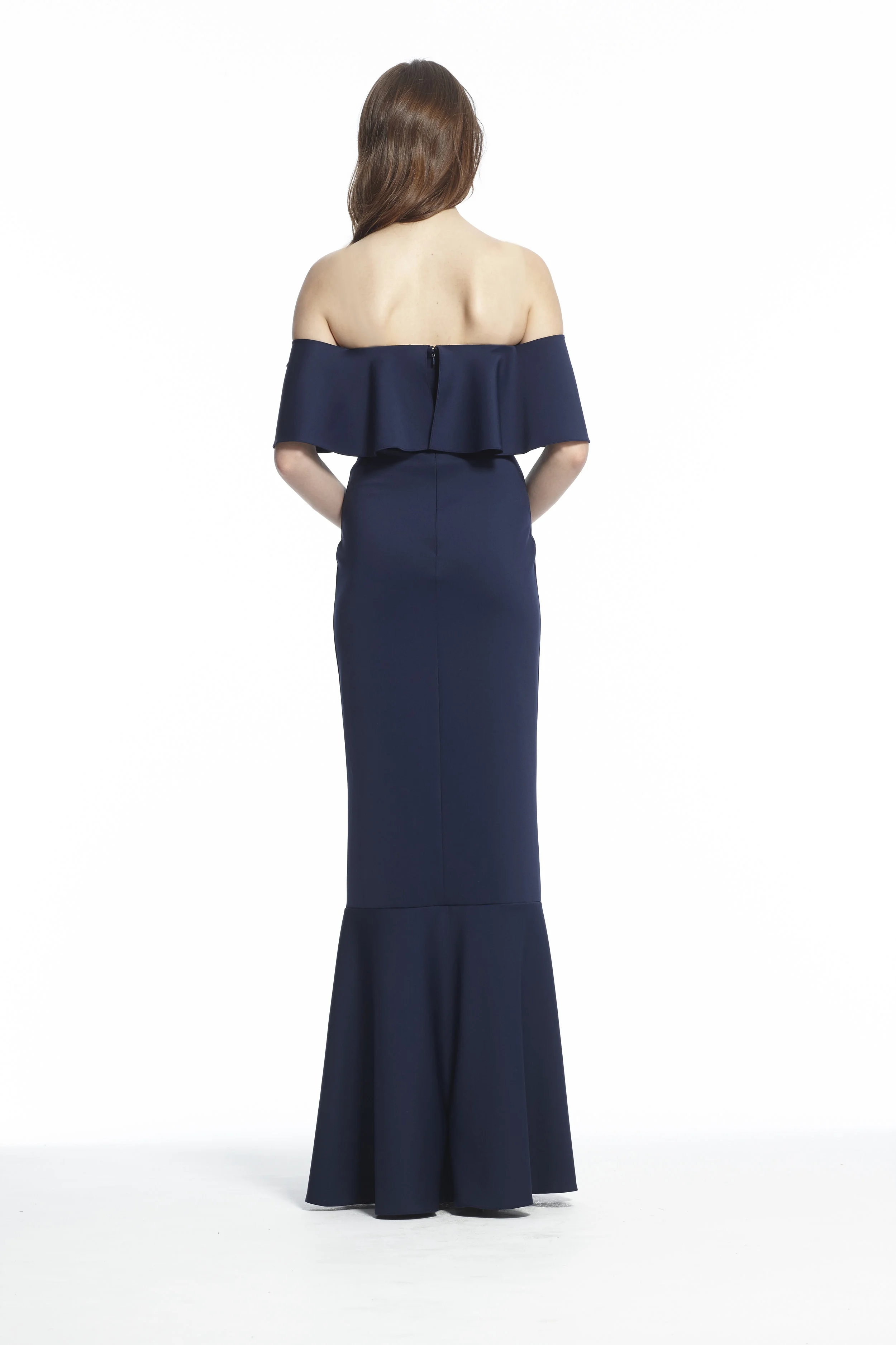 MONIQUE LHUILLIER SABINE(450500) STRETCH CREPE
