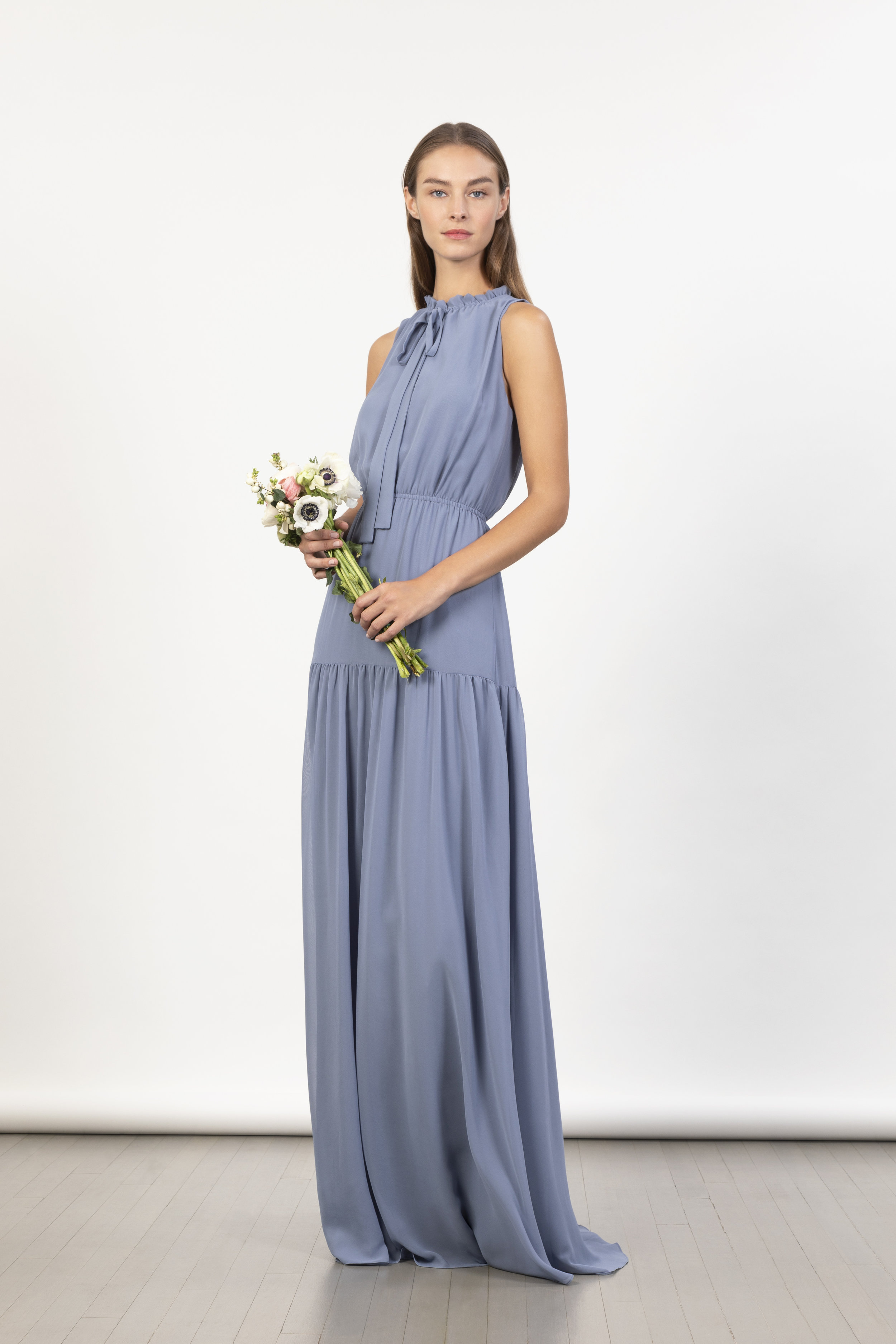 MONIQUE LHUILLIER LILA (450578) CHIFFON