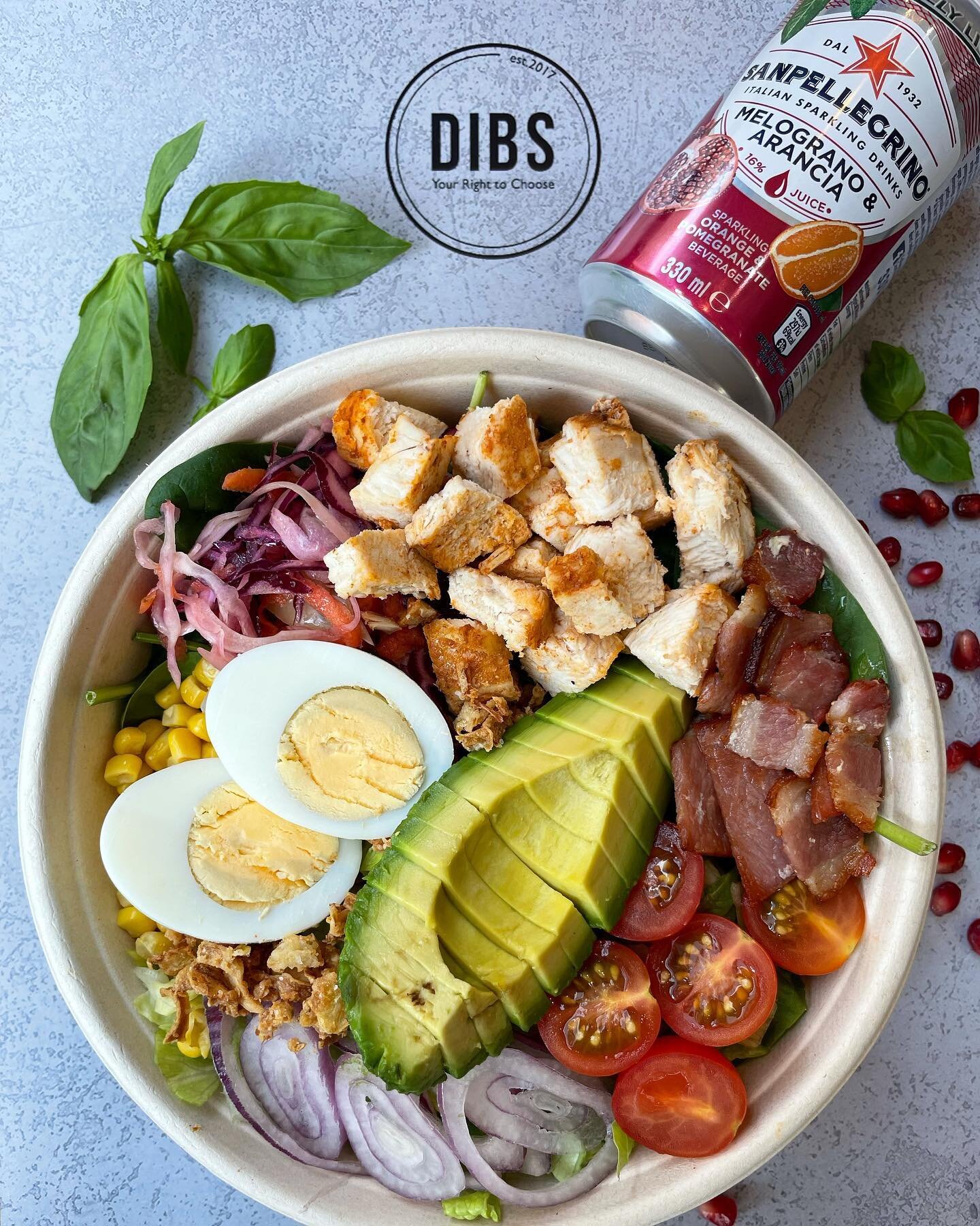 Have you tried our new Cobb&rsquo;s bowl? 👀😋

Our bowls are all freshly prepared and ready to go 🥗 

#dibs #dibsuk