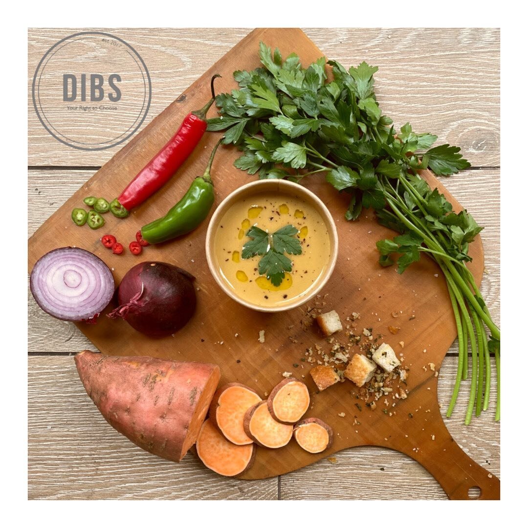 Soup of the day is back! 
Pop in and warm yourself up this winter.
Only @dibs.uk 
.
.
.
#foodporn #foodie #healthyfood #healthylifestyle #vegan #veganfood #soup #sweetpotato #lunch #lunchideas #london #londonfood #veg #foodblogger