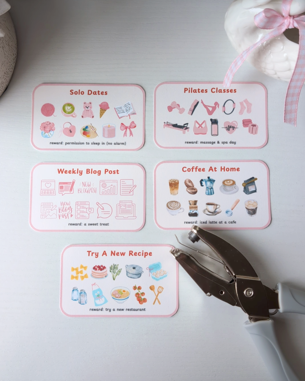 Punch Card Goals: Creative Goal Setting Made Simple