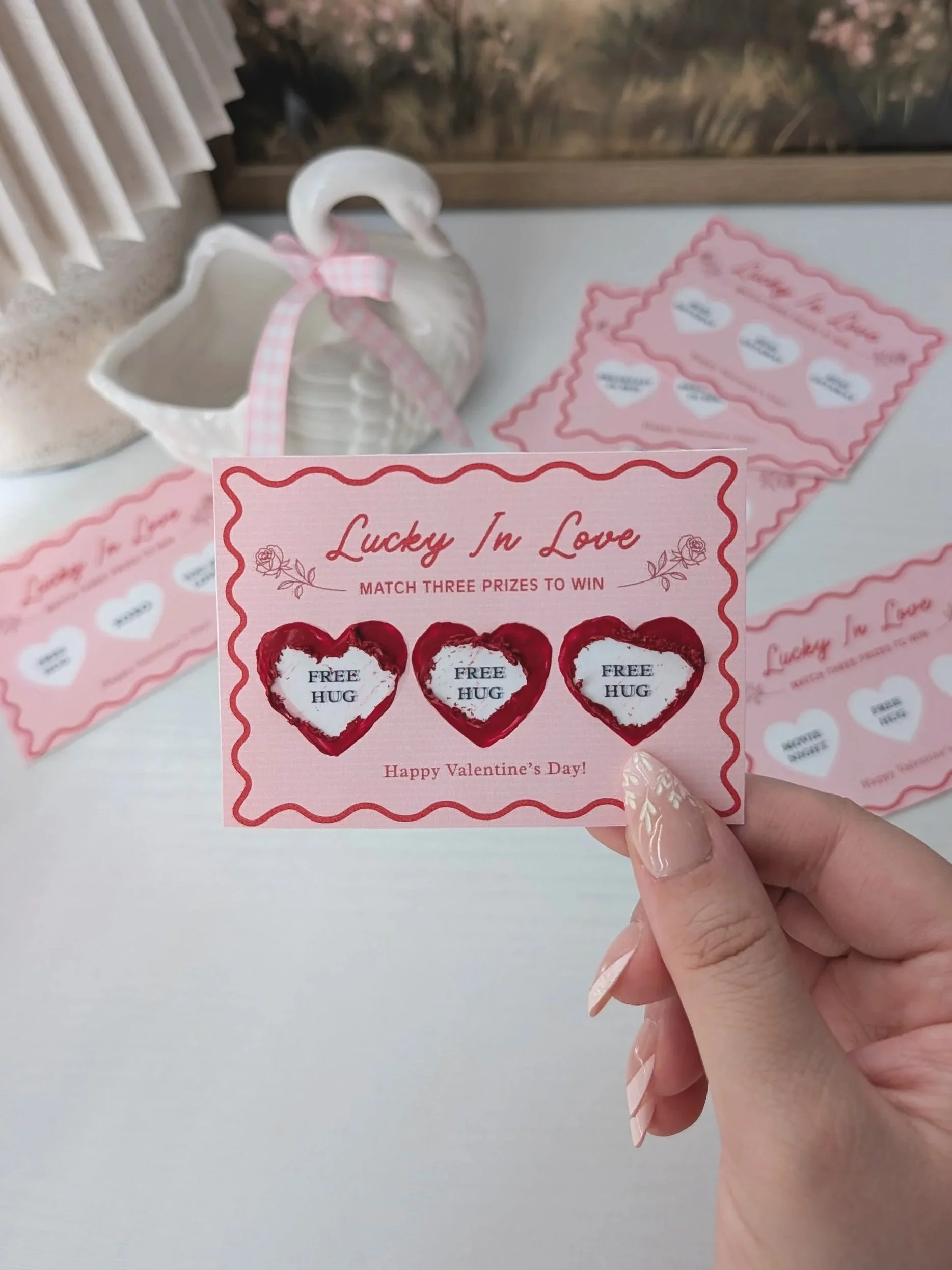 DIY Valentine’s Day Scratch Cards (Easy &amp; Cute Gift Idea)