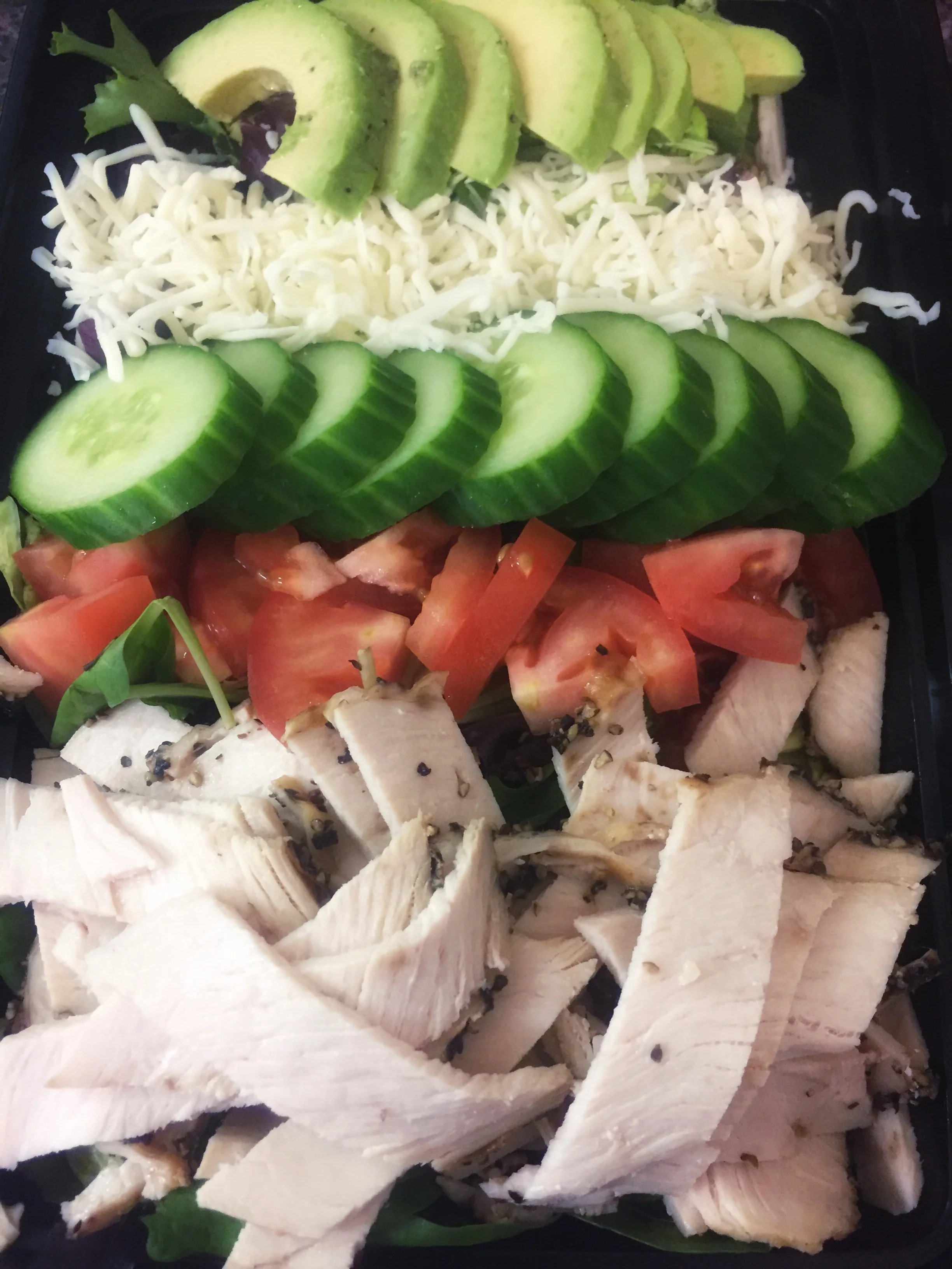 Deconstructed Turkey Salad
