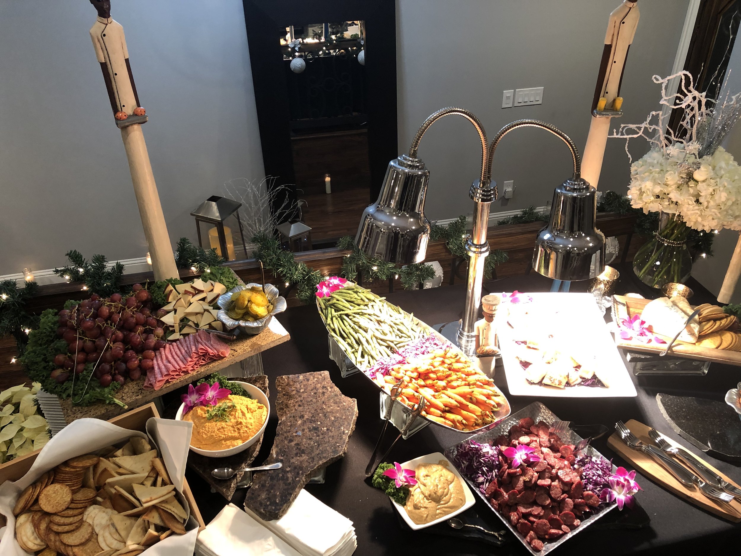 Charcuterie + Food Station Set-Up