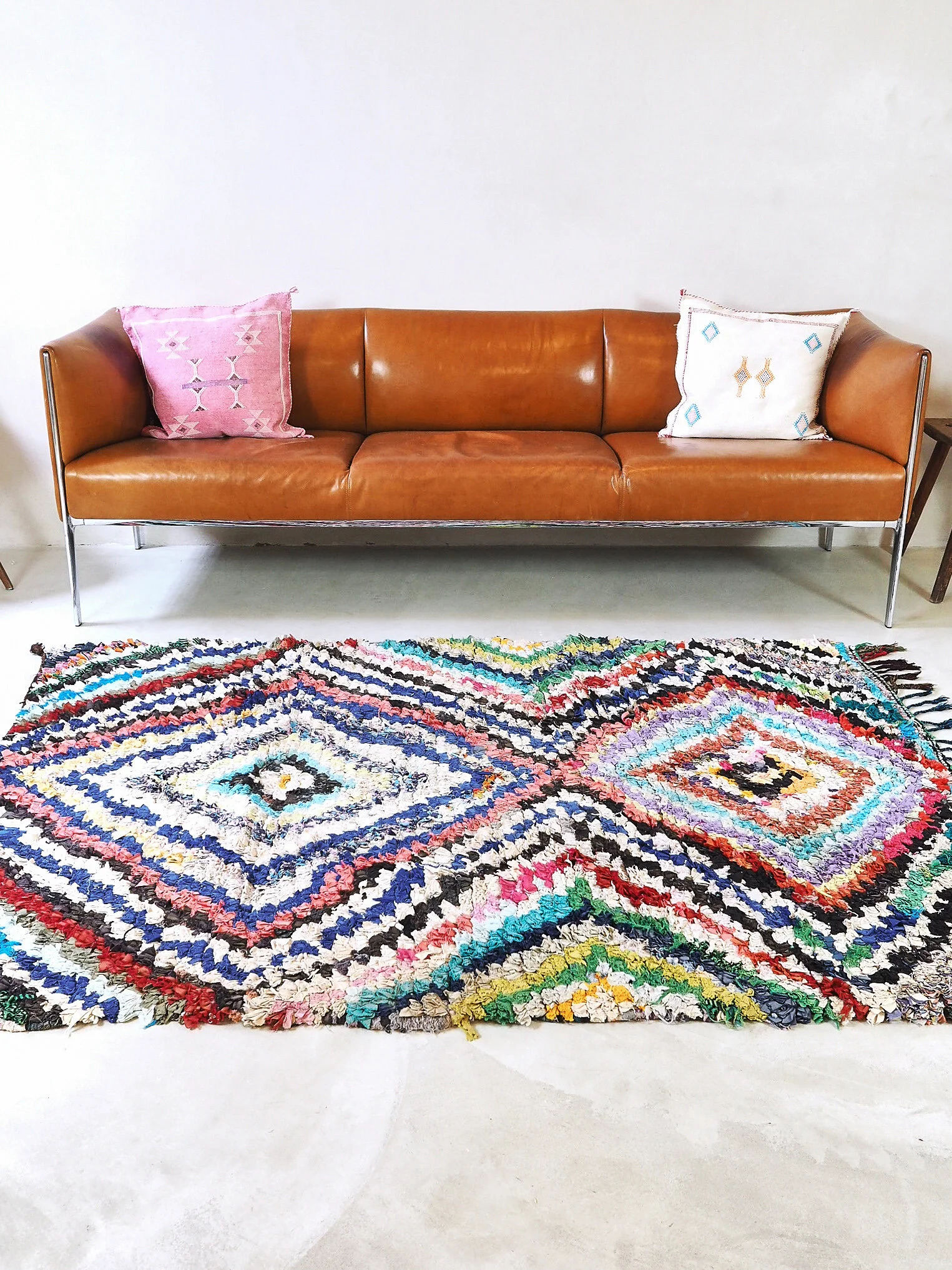 MOROCCAN BOUCHEROUITE CARPET - ALAE - 207 X 145 CM - 2.jpg