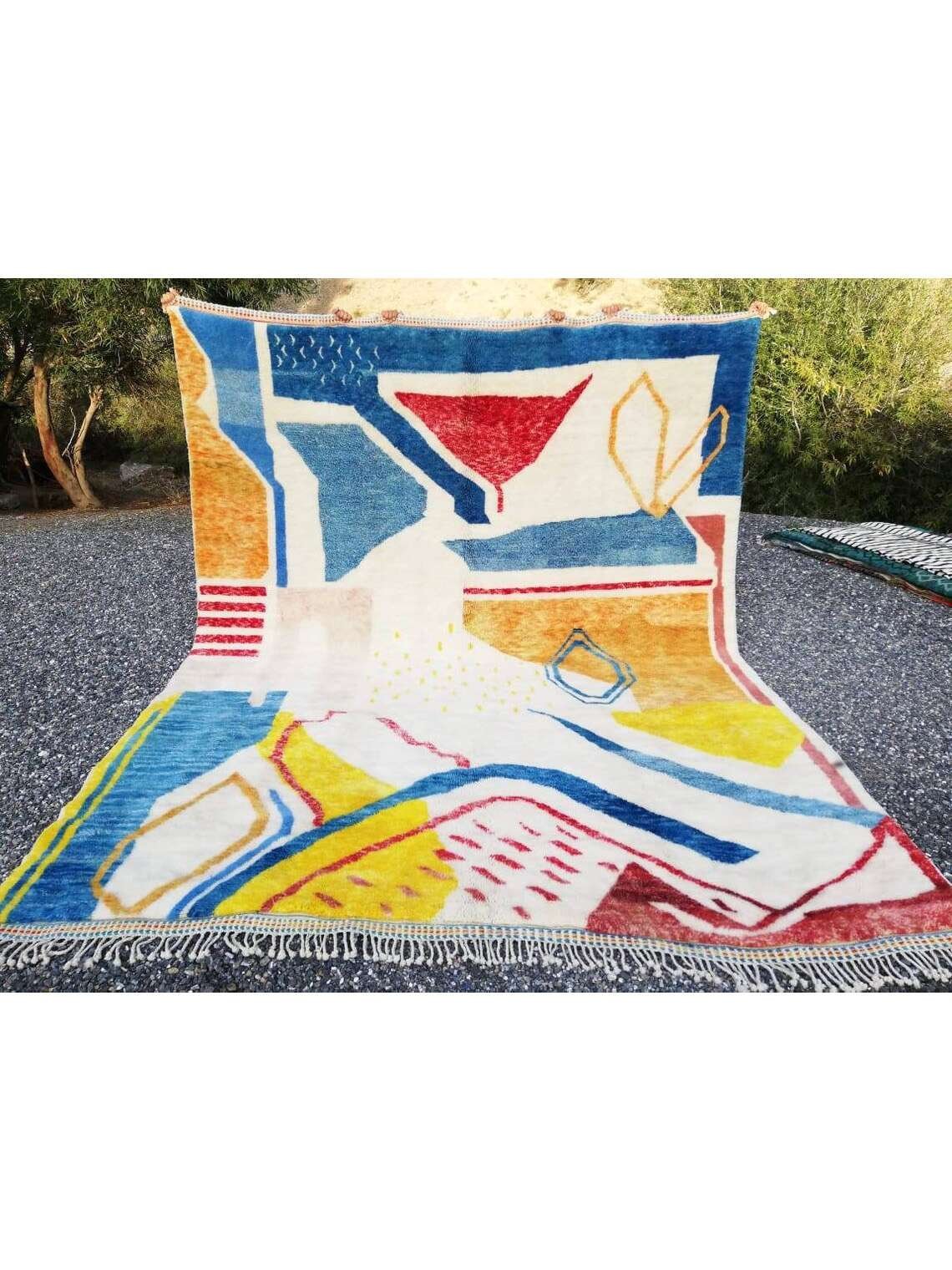 Custom Berber handmade rug - Beniourain rug - Moroccan rug