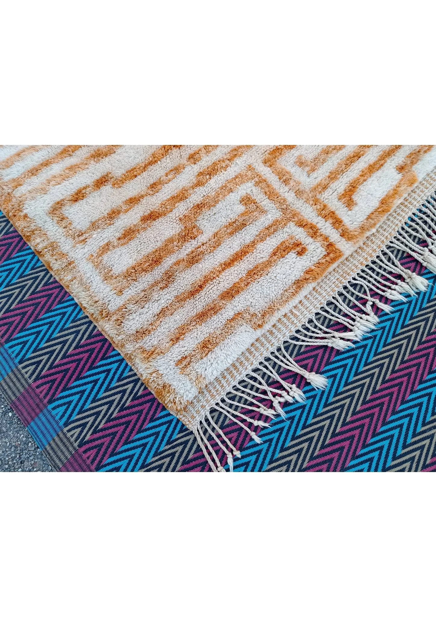 Moroccan-Beni-M'rirt-Wool-Rug-orange-maze-5.jpg