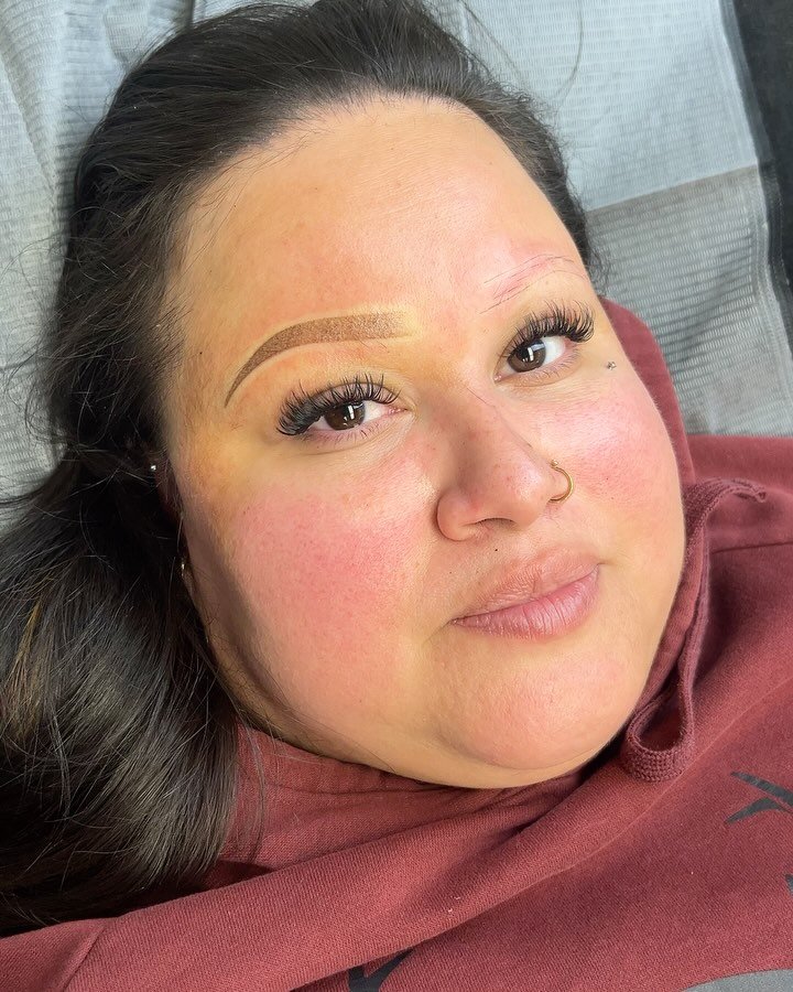 This was a BIG decision for my client, and she shared just how much it meant to her! I&rsquo;m so excited to give her the freedom of worry-free brows and the confidence of waterproof, smudge-proof ombr&eacute; brows. 

Now, she can enjoy perfectly sh