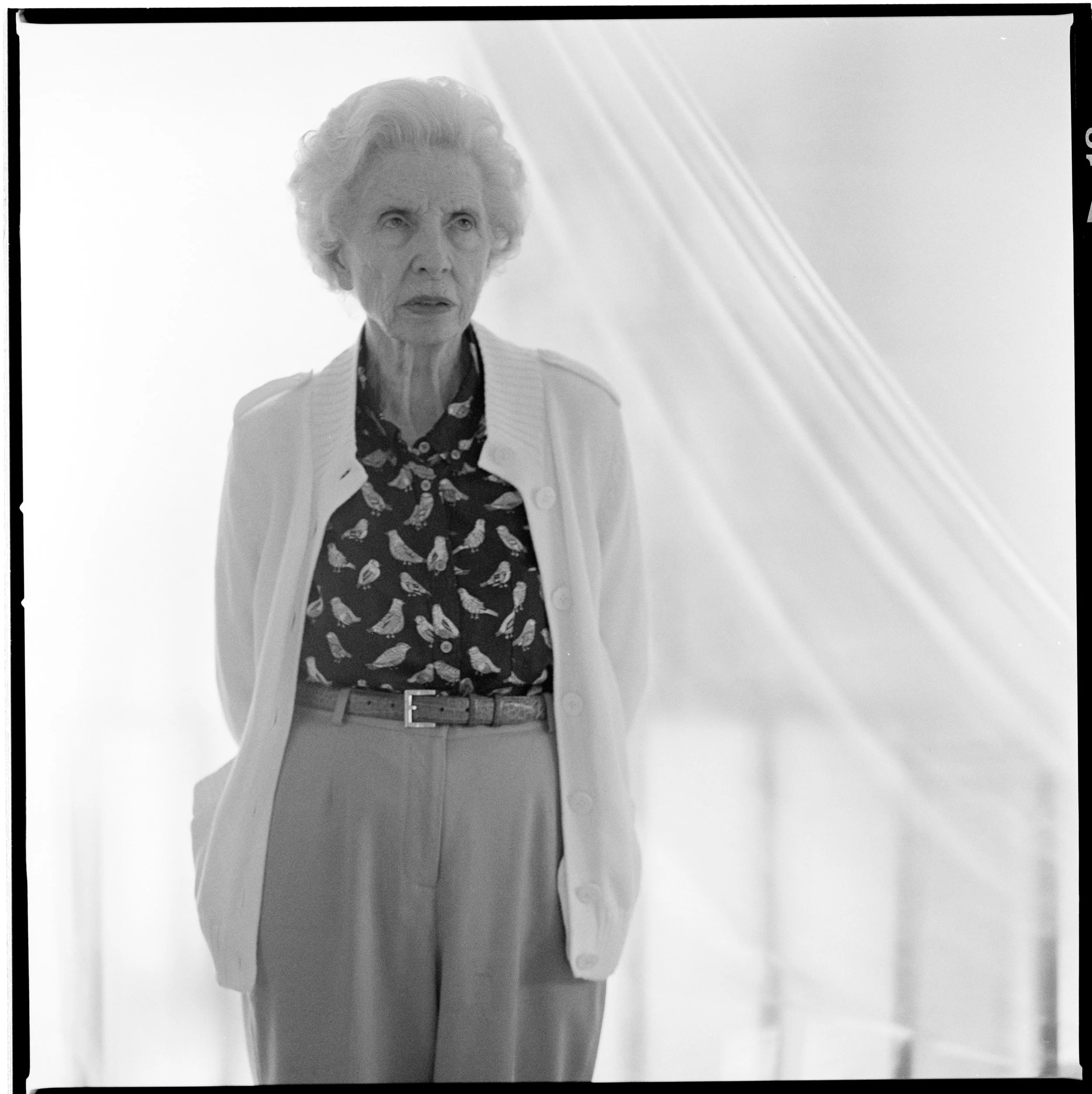 b&w mom in front of painter's white screen 3.jpg