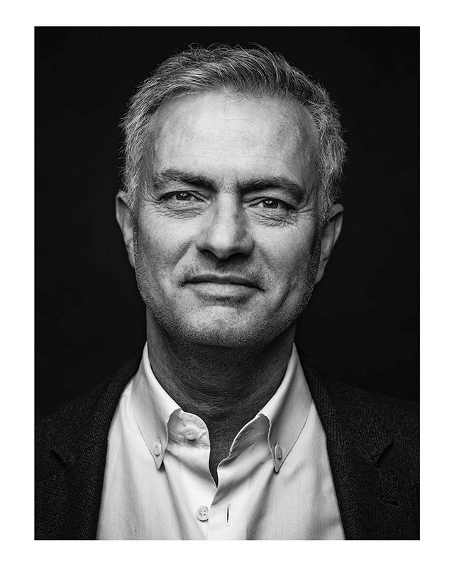 Another repost from this fantastic series by @tommyophoto
・・・
Last one then from my shoot for @coachesvoice with the special one, Jose Mourinho. The man is famously known for his seriousness and intensity but I&rsquo;ve yet to meet a subject who won&