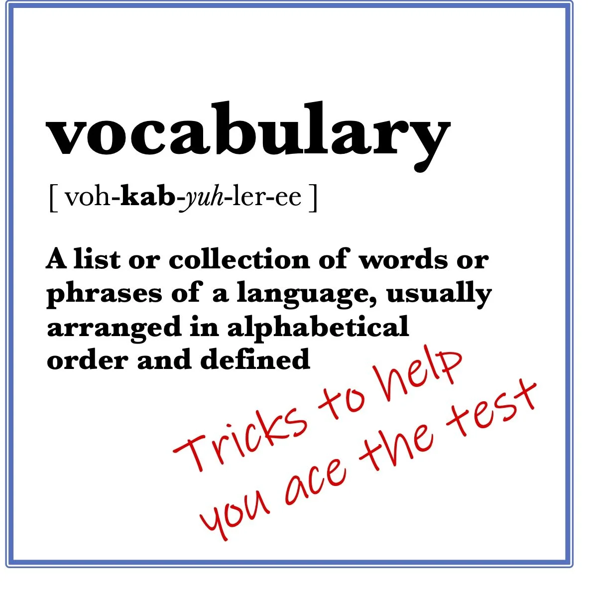 How many of these words do you know? 