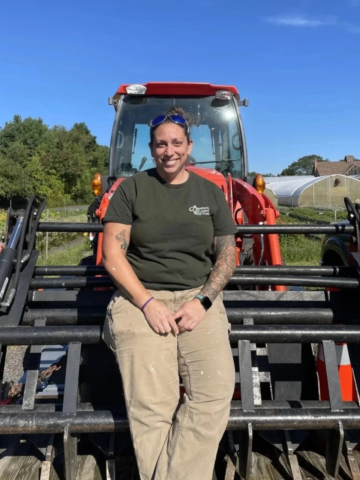 <strong>Lindsay Bacchiocchi</strong>Land Stewardship Manager<br><small>lbacchiocchi@aspetucklandtrust.org