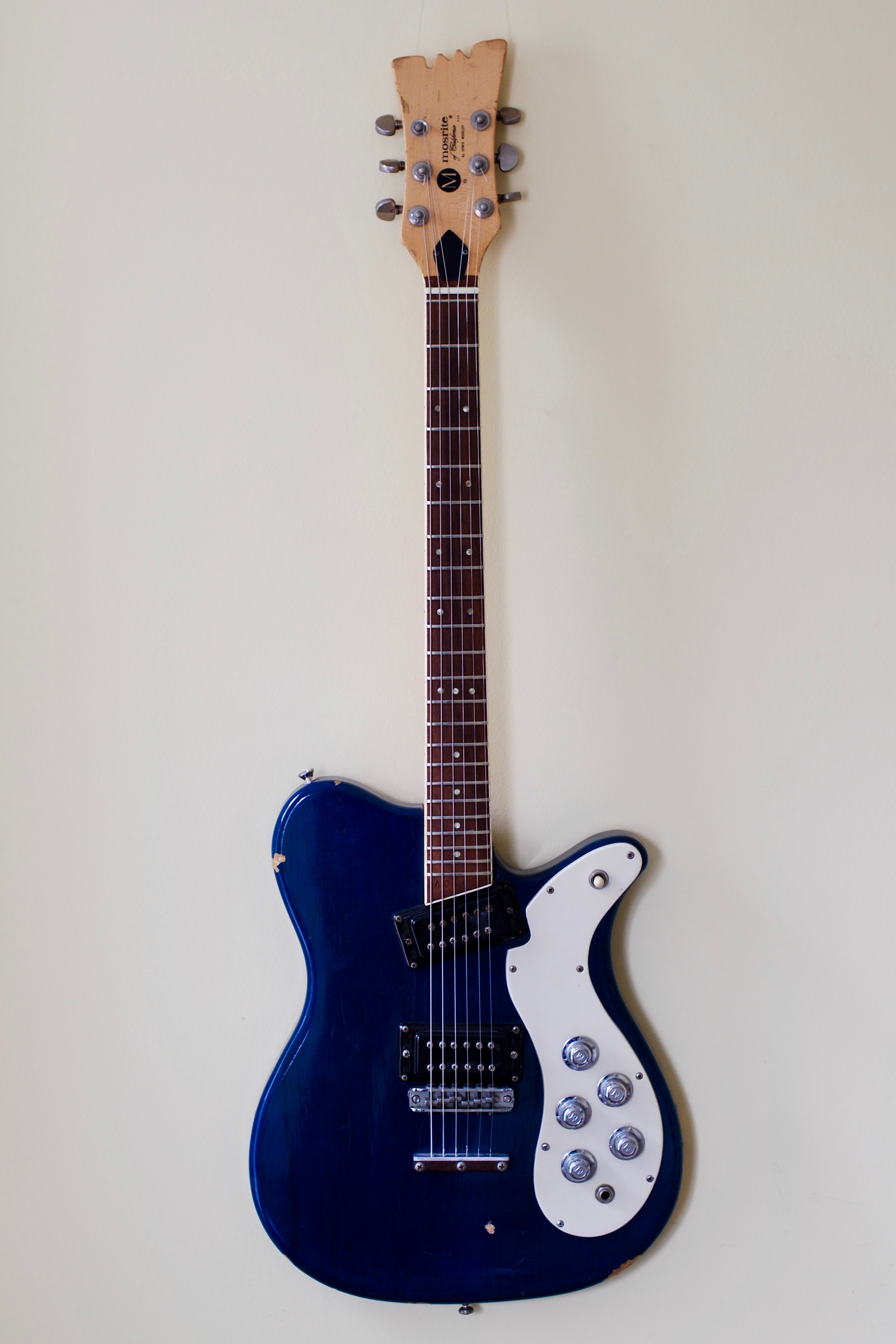 Mosrite 350 (Mono) in Ink Blue