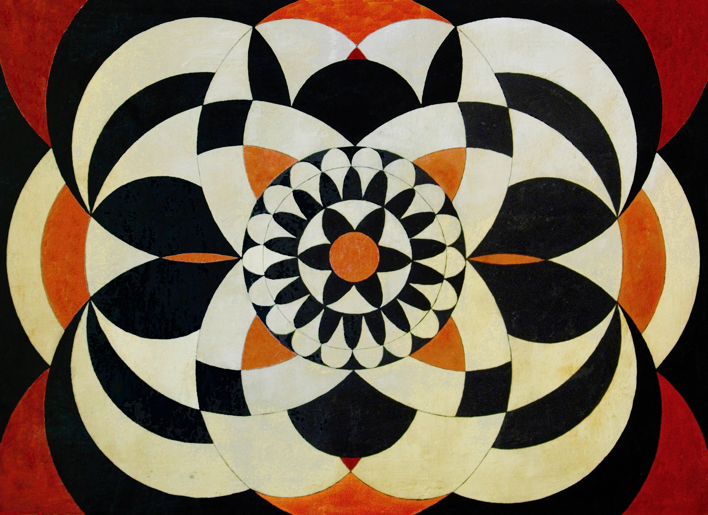"Meditation Monk" Acrylic on Wood (Only Prints Available)