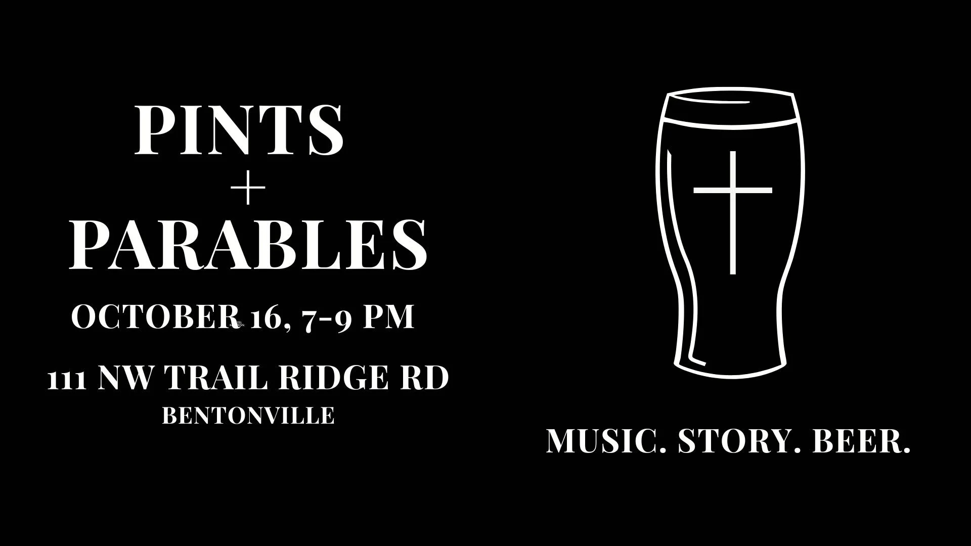 Pints + Parables 