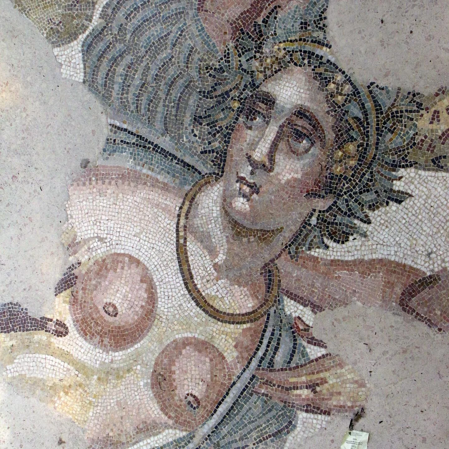 Mosaic floor by @maricampistron #tonic #issue6 #floor #sicily